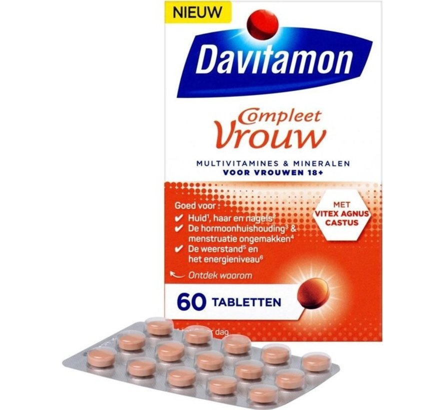 Compleet Vrouw - Multivitamines & mineralen voor de vrouw