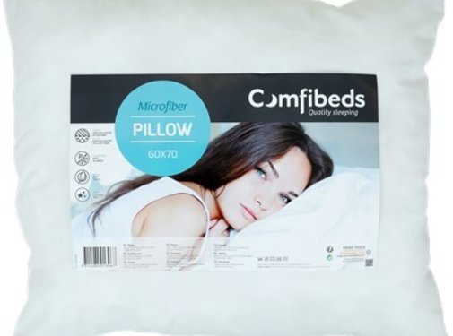 Comfibeds Microfiber hoofdkussen 60 x 70 cm