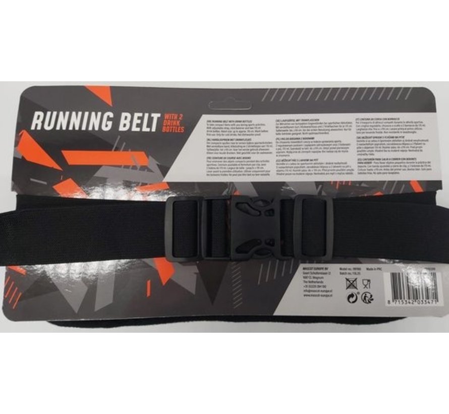 Running belt™ - Hardloopriem - Hardloop drinkflesjes