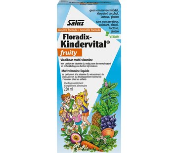 Floradix Floradix-Kindervital fruity – Voor groei en ontwikkeling van botten bij kinderen