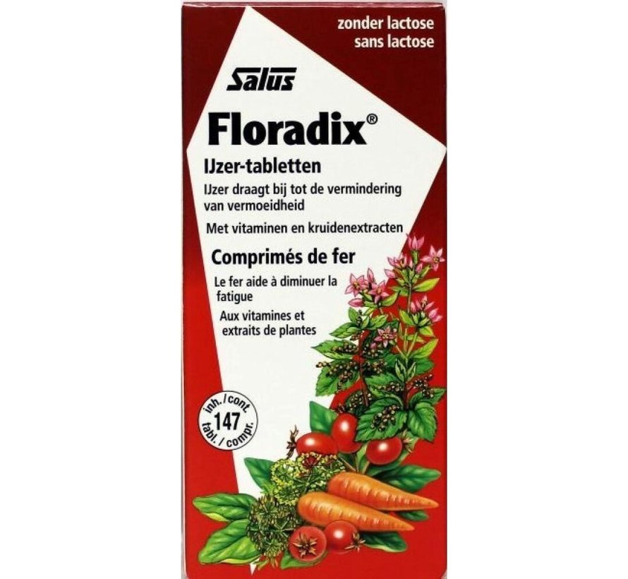 Salus Floradix ijzer tabletten