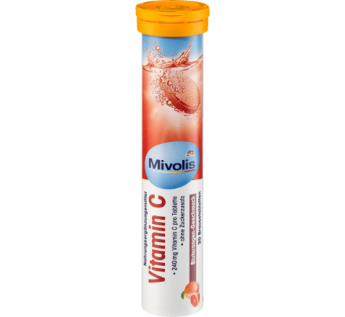 Mivolis Vitamine C Bruistabletten- 20 Bruistabletten