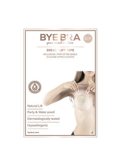 Bye Bra Bye Bra - Borst Lift & Fabric Tepel Covers D-F 1 Paar
