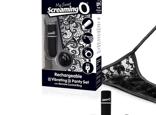The Screaming O The Screaming O - Charged Remote Control Panty Vibe Zwart