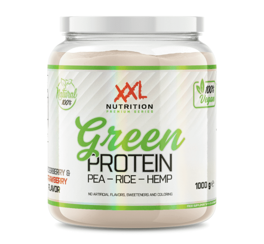 Green ProteinOok voor mensen met ei, soja-, gluten- of lactose-intolerantie