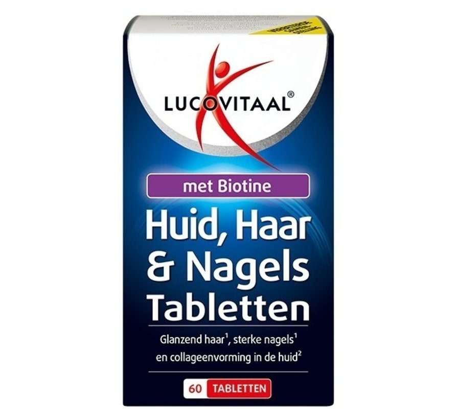 Huid haar nagels+biotine