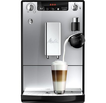 Melitta CAFFEO LatteA sil/sw E 955-103 Koffievolautomaat Zilver