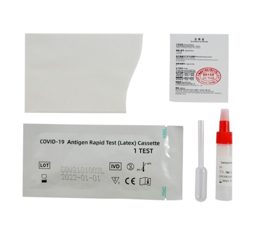 COVID-19 ANTIGEEN SPEEKSEL SNELTEST