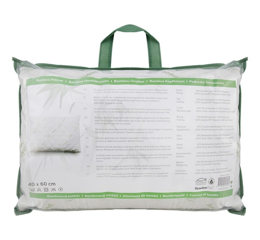 Bamboe hoofdkussen