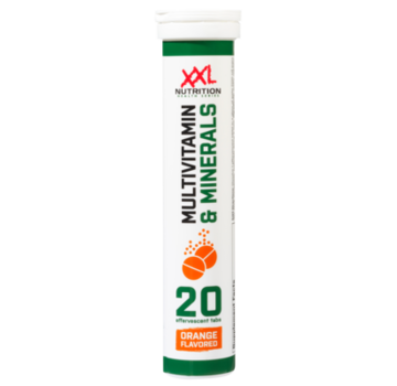 XXL Nutritio Multivitamin & Minerals Bruistablet Orange 20 Bruistabletten