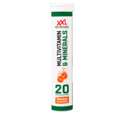 XXL Nutritio Multivitamin & Minerals Bruistablet Orange 20 Bruistabletten