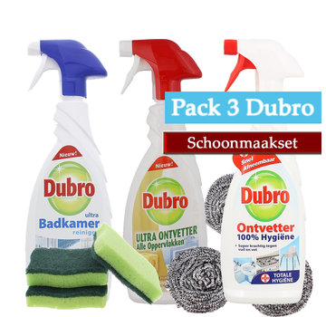 Drogistonline.eu Dubro Schoonmaak  Set van 5 stuks