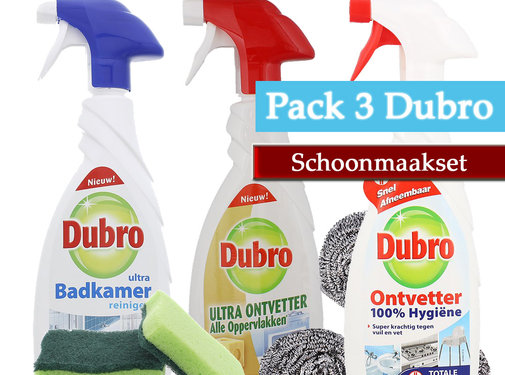 Drogistonline.eu Dubro Schoonmaak  Set van 5 stuks