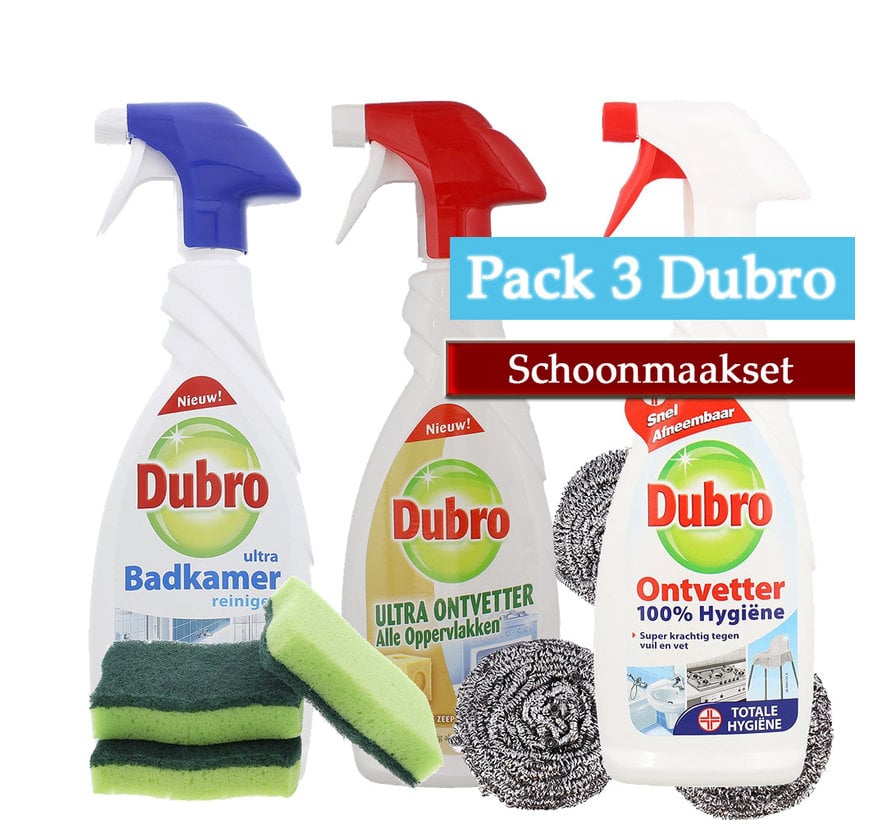 Dubro Schoonmaak  Set van 5 stuks