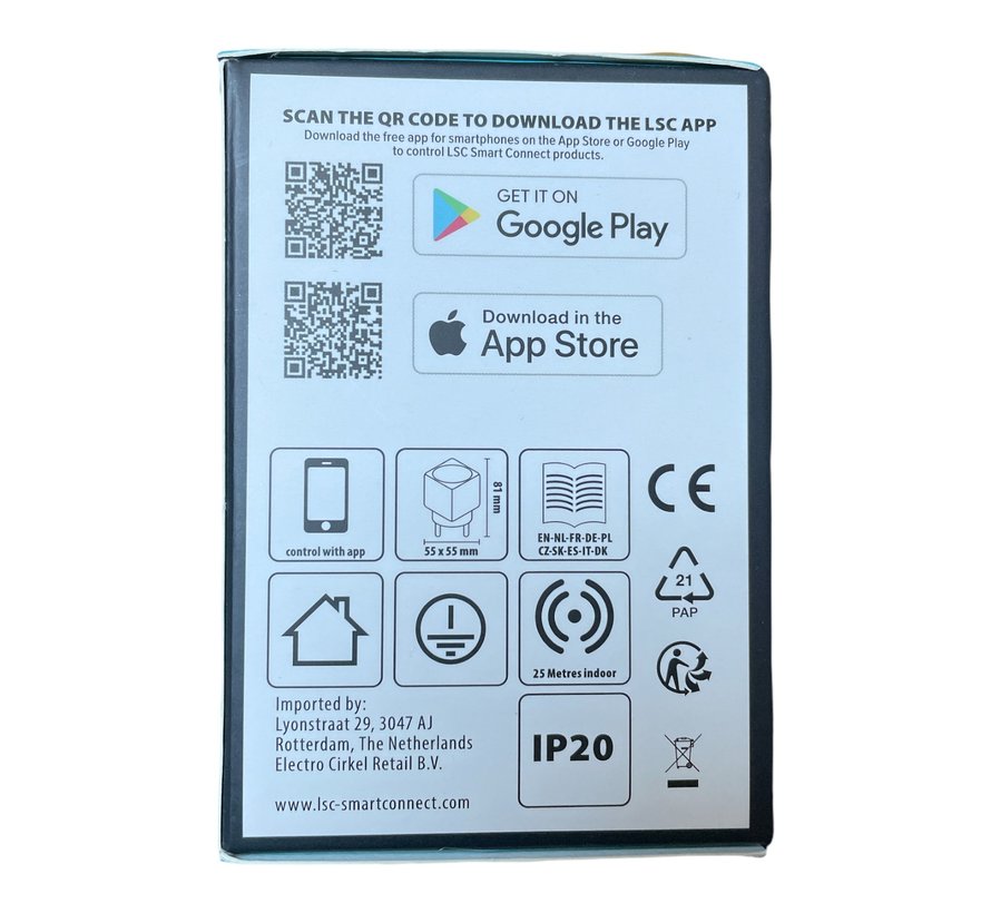 Smart Connect slimme stekker