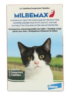 Milbemax Milbemax tablet ontworming kleine kat/kitten