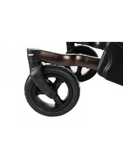 Snoozy kinderwagen wielen Air Wheels rubber zwart 12-delig