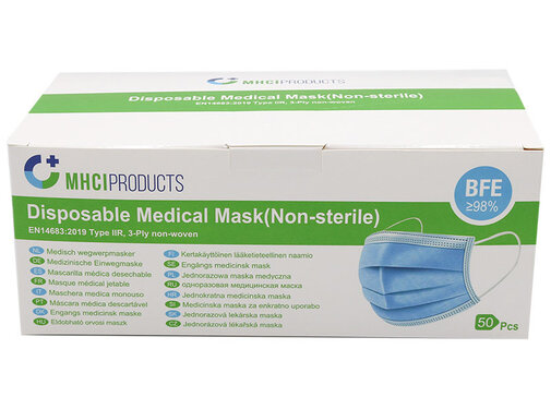 KINGFA fft2 Medisch Mondmasker KINGFA Type IIR BLAUW wegwerp medische mondkapjes