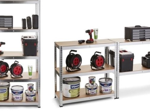 Practo Practo Home Heavy Duty opbergrek 180x90x40 cm 875kg metaal