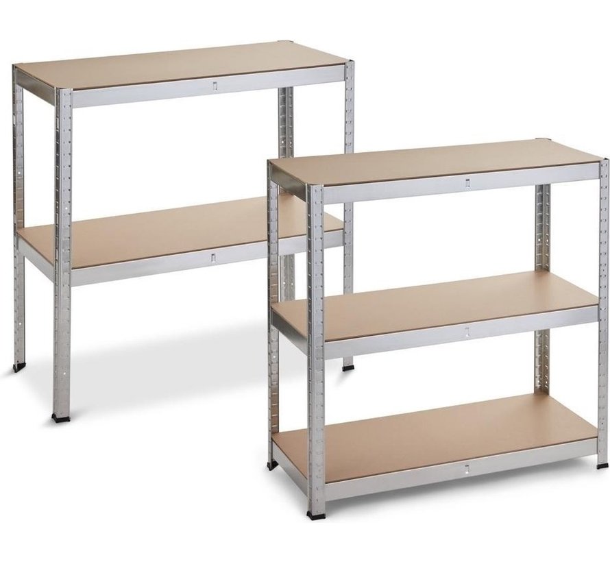 Practo Home Heavy Duty opbergrek 180x90x40 cm 875kg metaal