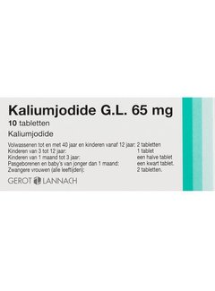 G.L. Pharma GmbH Kaliumjodide 10 stuks