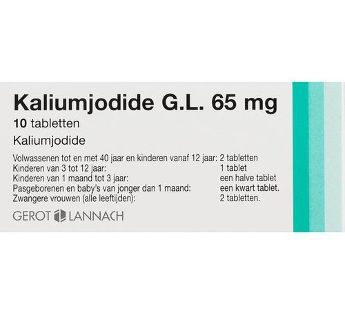 G.L. Pharma GmbH Kaliumjodide 10 stuks