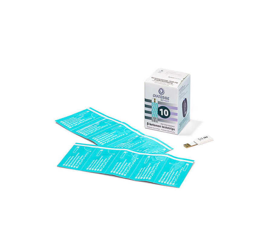 Diatesse  Ketonen Teststrips (10 stuks)