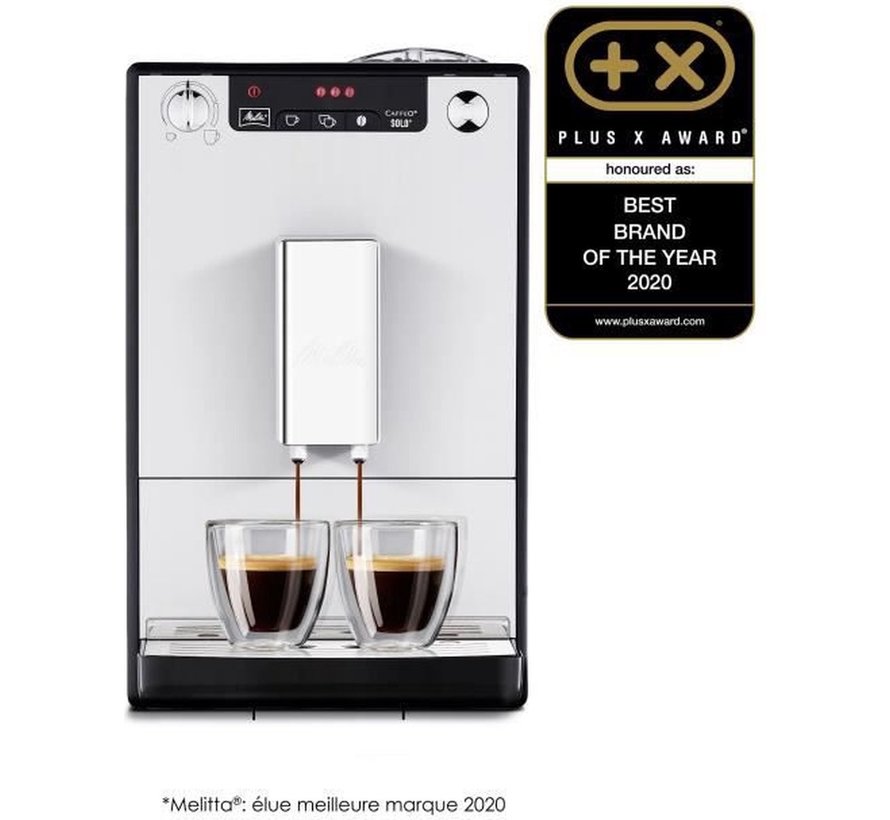 CaffeO Solo Volautomatische koffiemachine - Zilver