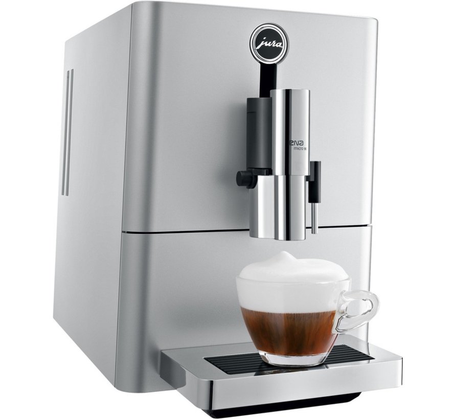 Jura ENA Micro 9 One Touch Volautomaat Espressomachine - Zilver