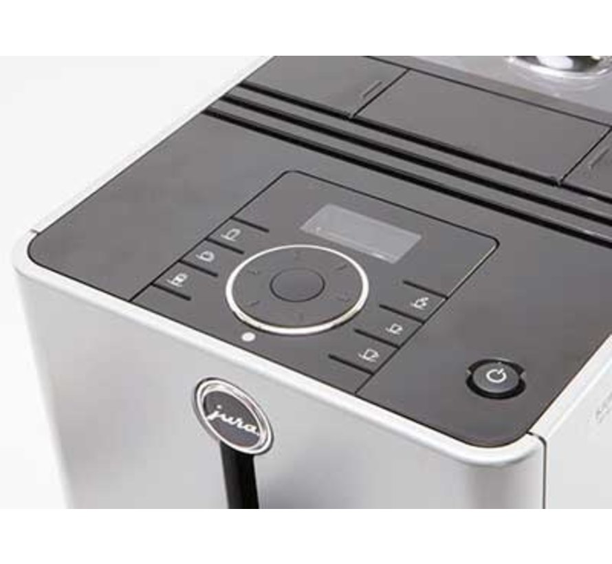 Jura ENA Micro 9 One Touch Volautomaat Espressomachine - Zilver