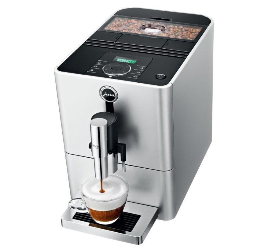 Jura ENA Micro 9 One Touch Volautomaat Espressomachine - Zilver