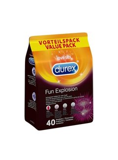 Durex Durex Fun Explosion Voordeelpak - 40 Stuks