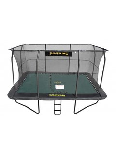 Jumpking trampoline Deluxe 366 x 244 cm groen