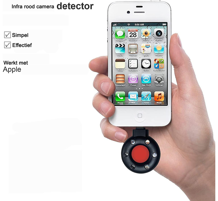 Verborgen Camera Detector voor iphones