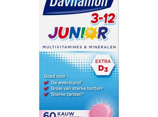 Davitamon Junior 3+ framboos