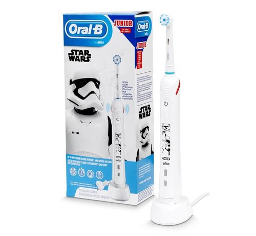 Oral-B Junior D505 Elektrische Tandenborstel Star Wars Wit 1 set