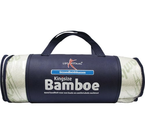 Lucovitaal Kingsize Bamboe Hoofdkussen