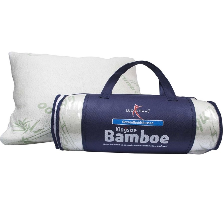 Kingsize Bamboe Hoofdkussen