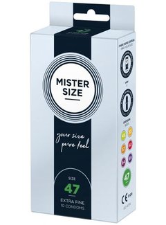 Mister Size MISTER.SIZE 47 mm Condooms 10 stuks