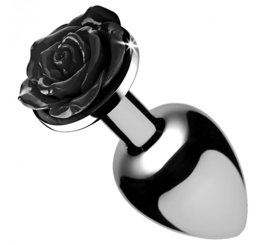 Black Rose Buttplug - Small