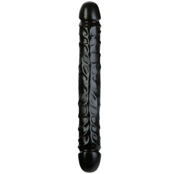 The Classics Jr. Veined Double Header Bender Dildo - 30 cm