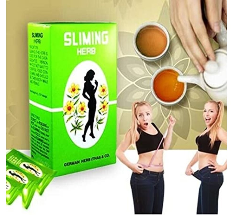 Afslankthee 50 x 41 gram – German Herb (Thai) & Co.