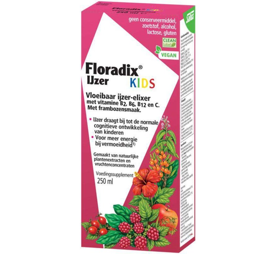 Salus Floradix Kids IJzer-elixer