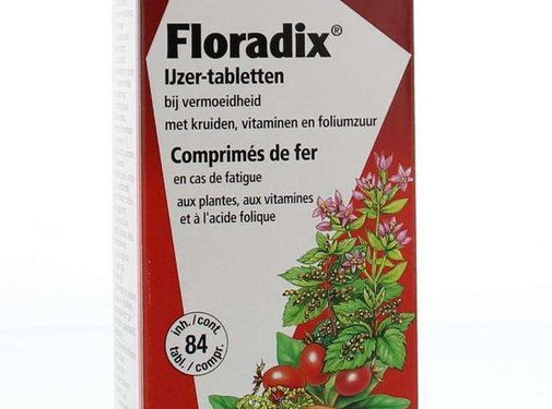 Floradix Floradix IJzer-tabletten met foliumzuur