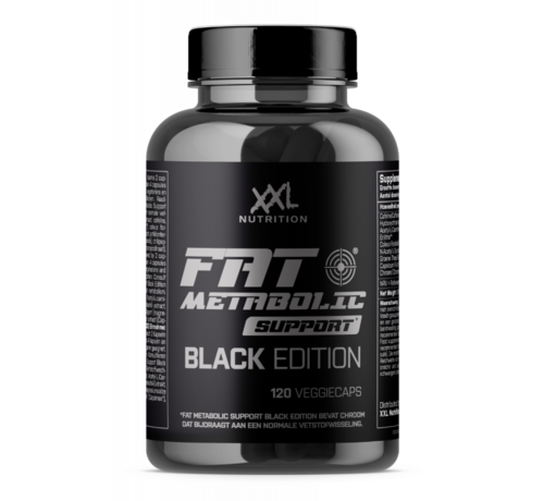 XXL Nutritio Fat Metabolic Support Black Edition - 120 veggiecaps