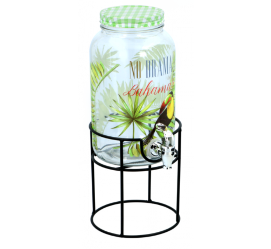 Cuisine Elegance Drankdispenser - 3 liter - Glas