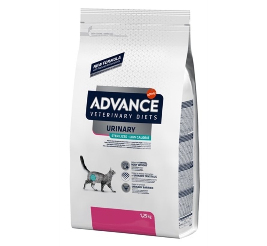 Advance veterinary diet cat urinary sterilized low calory