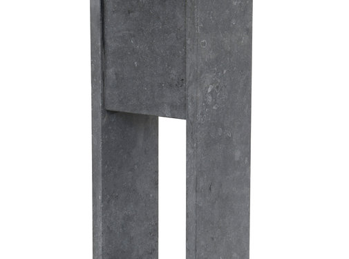 Drogistonline.eu De KB001 brievenbus blauwe hardsteen