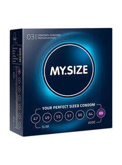My.Size MY.SIZE Pro 69 mm Condooms - 3 stuks