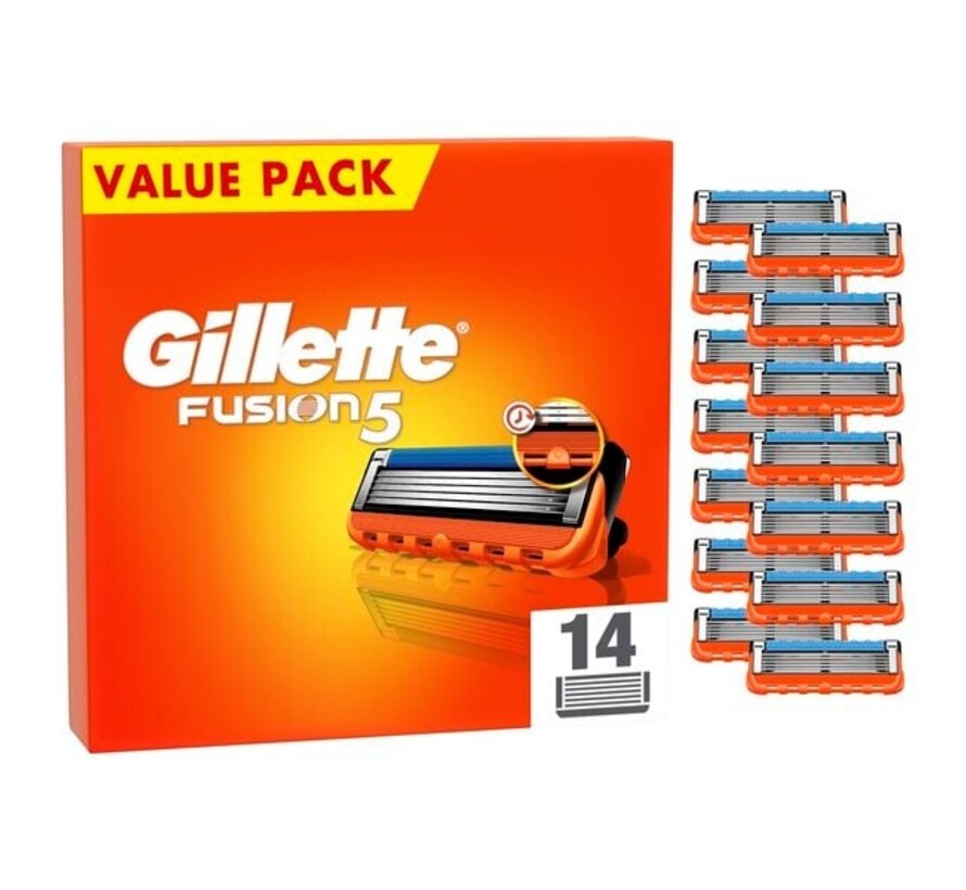 Gillette Fusion Manual Voordeelpak 14 stuks